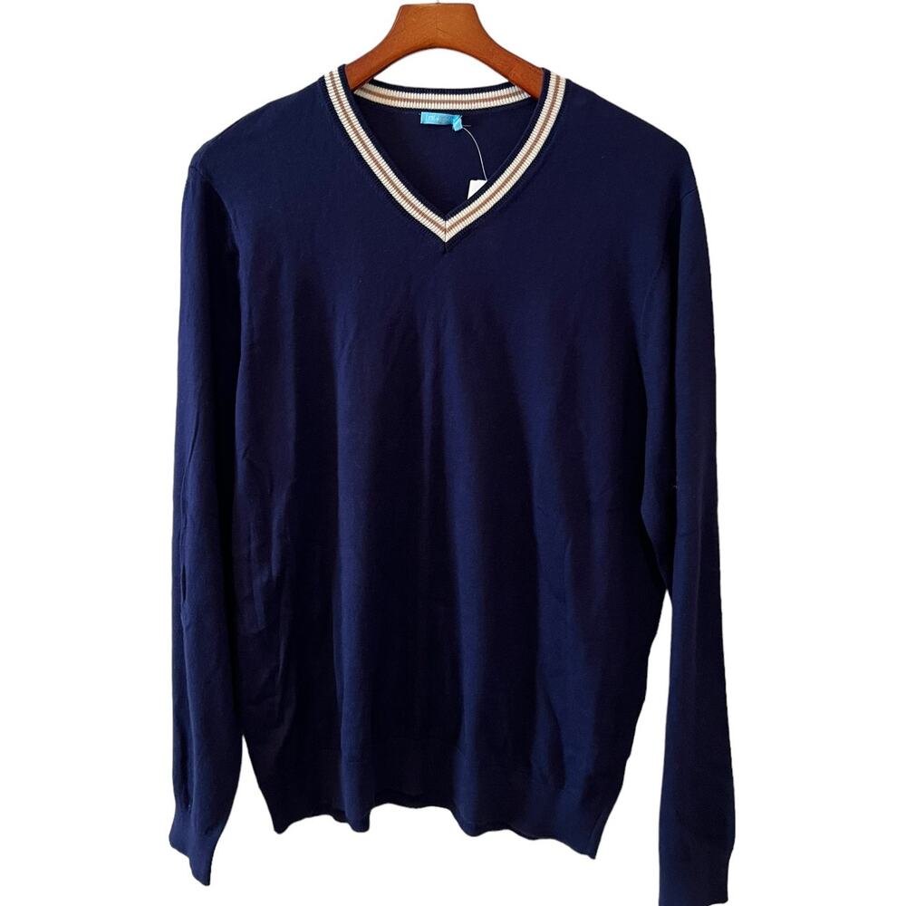 J. McLaughlin Keene Solid Cashmere Blend Sweater … - image 2
